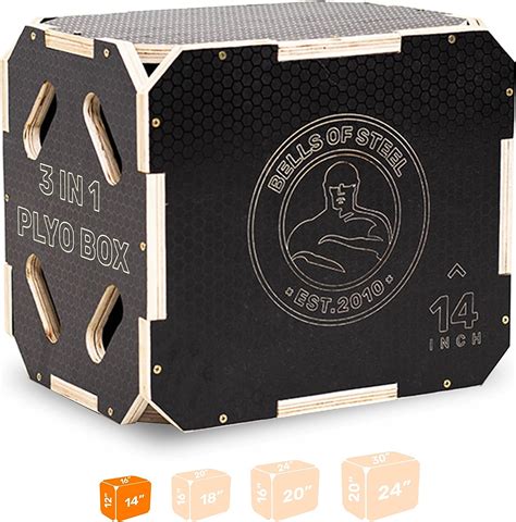 bells of steel plyo box|Amazon.com : Plyo Box [Bells of Steel] Wooden Plyometric Jump .